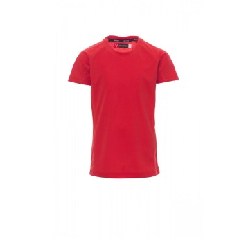 KOSZULKA T-SHIRT SPORTOWA DZIECIĘCA RUNNER KIDS - CZERWONY