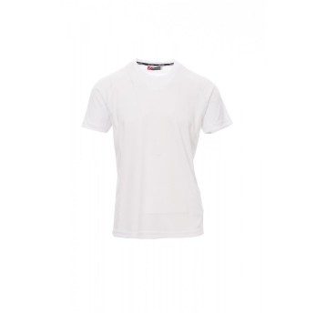 KOSZULKA T-SHIRT SPORTOWA MĘSKA RUNNER - BIAŁY