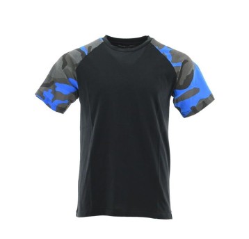 KOSZULKA T-SHIRT STANDARD PLUS NIEBIESKI CAMO