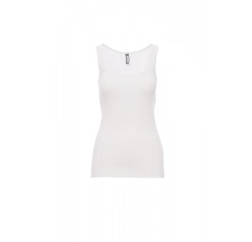 KOSZULKA TOP DAMSKA LOOK - BIAŁY