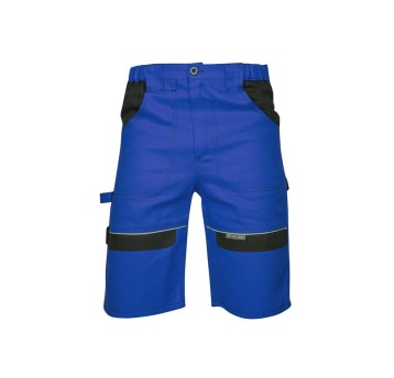 KRÓTKIE SPODENKI COOL TREND - NIEBIESKO-CZARNY