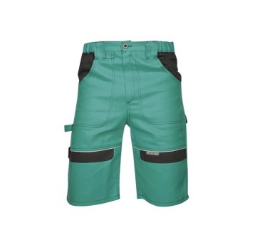KRÓTKIE SPODENKI COOL TREND - ZIELONO-CZARNY