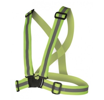 KRZYŻ ODBLASKOWY REF 701 CROSS- SZELKI HI-VIZ ŻÓŁTY