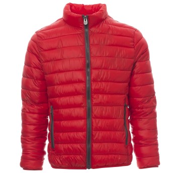 KURTKA CASUALOWA INFORMAL - CZERWONY-SZARY