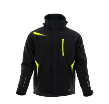 KURTKA DŁUGA OCIEPLANA COMFORT WINTER CZARNY