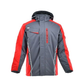 KURTKA DŁUGA OCIEPLANA STANDARD WINTER CIEMNOSZARY