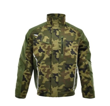 KURTKA KRÓTKA OCIEPLANA STANDARD WINTER ZIELONY CAMO