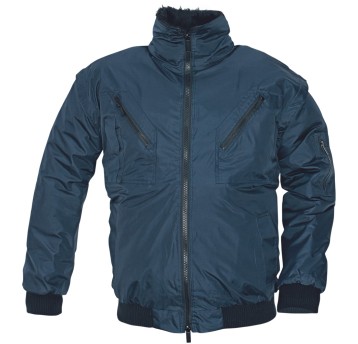 KURTKA OCIEPLANA PILOT - NIEBIESKI