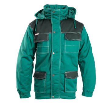 KURTKA PARKA BRIXTON SNOW - ZIELONO - CZARNY
