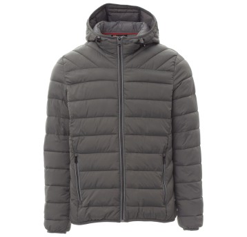 KURTKA PUCHOWA FREETIME - ZADYMIONY