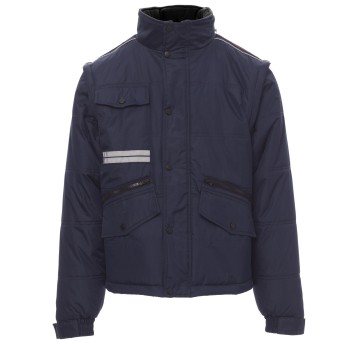 KURTKA ROBOCZA OSTRZEGAWCZA HIVIS FIGHTER 2.0 - GRANATOWY-KRÓLEWSKI NIEBIESKI