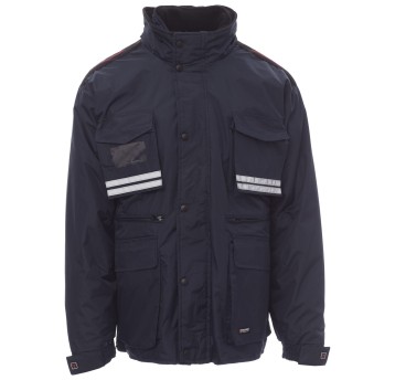 KURTKA ROBOCZA OSTRZEGAWCZA HIVIS TORNADO PLUS - GRANATOWY