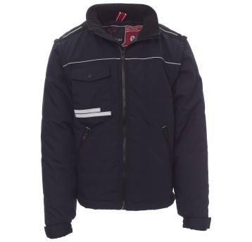 KURTKA ROBOCZA OSTRZEGAWCZA HIVIS WARM 2.0 - GRANATOWY