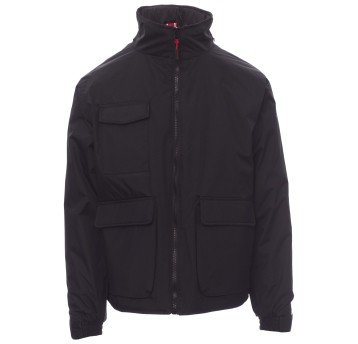 KURTKA ROBOCZA RENEGADE - CZARNY-SZARY STALOWY