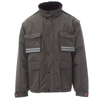 KURTKA ROBOCZA Z KAPTUREM INTERCONTINENTAL 2.0 - ZADYMIONY