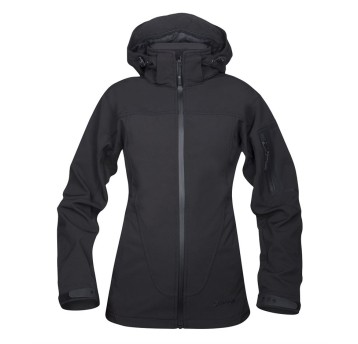 KURTKA SOFTSHELL ANIMA DAMSKA - CZARNY