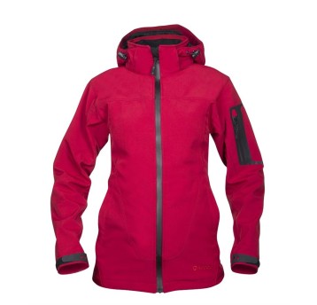 KURTKA SOFTSHELL ANIMA DAMSKA - CZERWONY