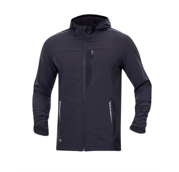 KURTKA SOFTSHELL ARDON® BREEFFIDRY STRETCH - CIEMNOSZARA