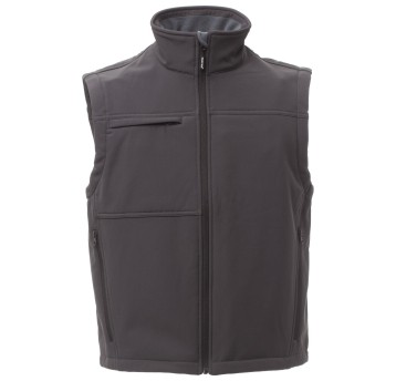 KURTKA SOFTSHELL BERING - ANTRACYTOWY