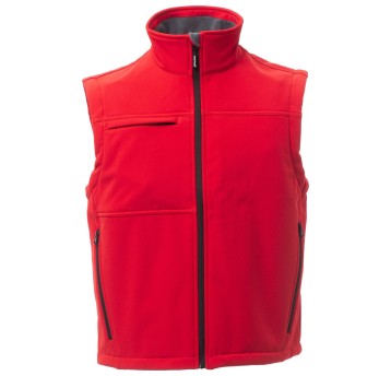 KURTKA SOFTSHELL BERING - CZERWONY