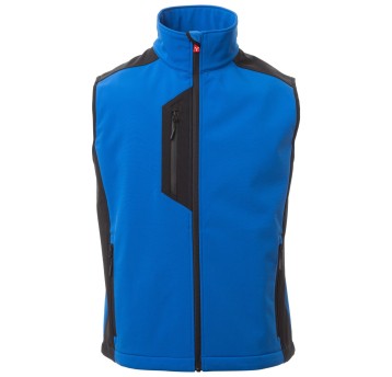 KURTKA SOFTSHELL CORK - KRÓLEWSKI NIEBIESKI-CZARNY