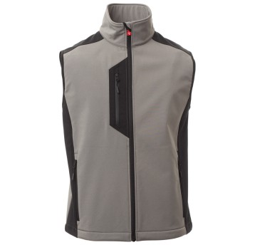 KURTKA SOFTSHELL CORK - ZADYMIONY-CZARNY