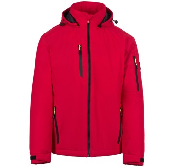 KURTKA SOFTSHELL CREEK ULTRALITE PAD - CZERWONY-CZARNY