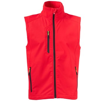 KURTKA SOFTSHELL CREEK VEST L.I.T. - CZERWONY