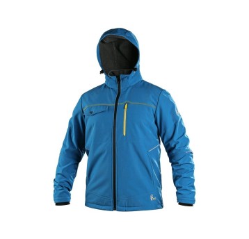 KURTKA SOFTSHELL CXS STRETCH MĘSKA - NIEBIESKI