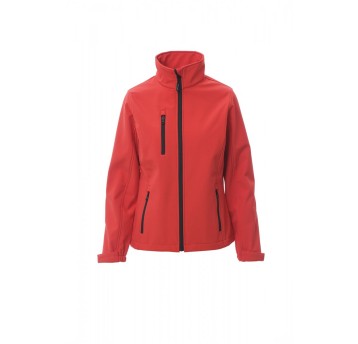 KURTKA SOFTSHELL DAMSKA DUBLIN LADY - CZERWONY