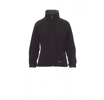 KURTKA SOFTSHELL DAMSKA SUNNY - CZARNY