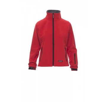 KURTKA SOFTSHELL DAMSKA SUNNY - CZERWONY