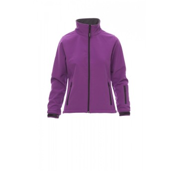 KURTKA SOFTSHELL DAMSKA SUNNY - FIOLETOWE LATO