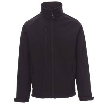 KURTKA SOFTSHELL DUBLIN - CZARNY
