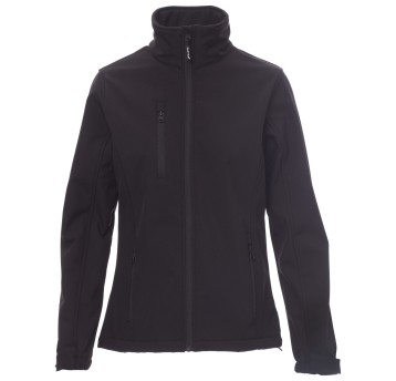 KURTKA SOFTSHELL DUBLIN LADY - CZARNY