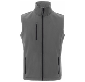 KURTKA SOFTSHELL GLASGOW - SZARY STALOWY