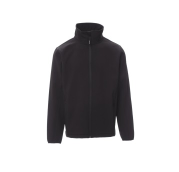 KURTKA SOFTSHELL MĘSKA PERTH - CZARNY