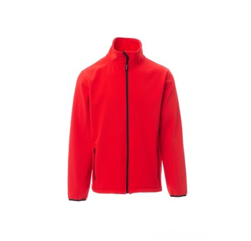 KURTKA SOFTSHELL MĘSKA PERTH - CZERWONY