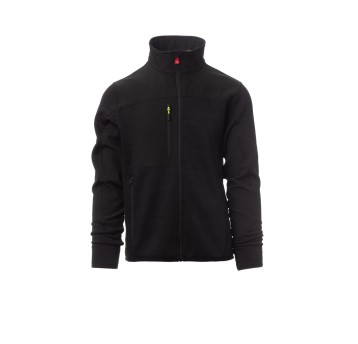 KURTKA SOFTSHELL MĘSKA TRAVEL - CZARNY/CZARNY