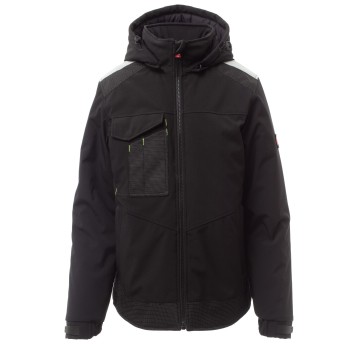 KURTKA SOFTSHELL PERFORMER PAD - CZARNY-CZARNY