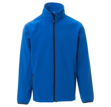 KURTKA SOFTSHELL PERTH - KRÓLEWSKI NIEBIESKI