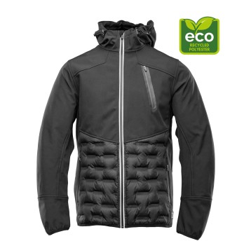 KURTKA SOFTSHELL SEVEN KINGS ECO NEXO - CZARNY