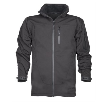 KURTKA SOFTSHELL SPIRIT - CZARNY - 176-182CM