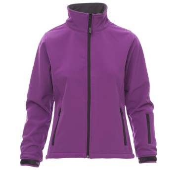 KURTKA SOFTSHELL SUNNY - FIOLETOWE LATO