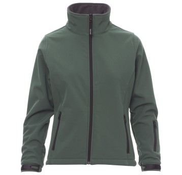 KURTKA SOFTSHELL SUNNY - ZIELONY