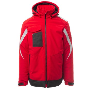 KURTKA SOFTSHELL WONDER PAD - CZERWONY-CZARNY