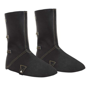 NAGOLENNIKI SKÓRZANE Z NASTOPNIKIEM