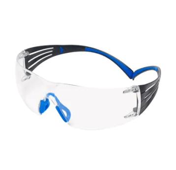 OKULARY OCHRONNE 3M SECUREFIT 400 ODPORNE NA ZAPAROWANIE/ZARYSOWANIE, PRZEZROCZYSTE SOCZEWKI, SF401SGAF-BLU-EU