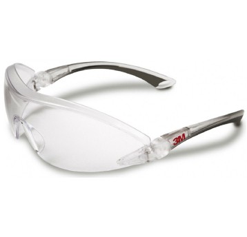 OKULARY OCHRONNE BEZBARWNE 3M 2840 - OPRAWKA BEZBARWNA