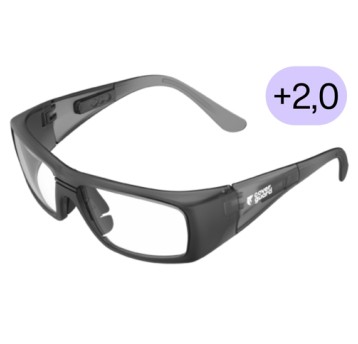 OKULARY OCHRONNE COVERGUARD SERVAL - POWIĘKSZAJĄCE +2.0